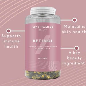 کپسول مکمل‌ مای ویتامینز My Vitamins مدل رتینول Retinol بسته 90 عددی