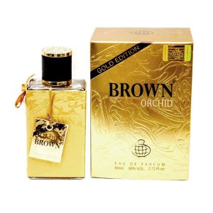 ادکلن مردانه فرگرانس Fragrance مدل  Brown Orchid حجم 80 میلی لیتر