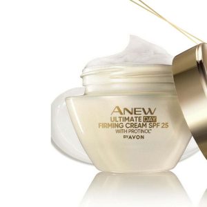 کرم ضد چروک روز آون Avon سری Anew مدل Ultimate Day Firming (طلایی) حجم 50 میلی لیتر