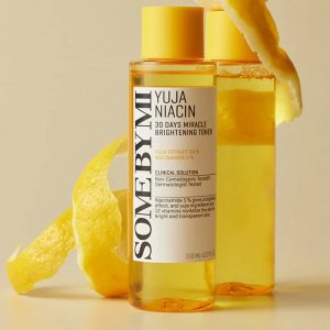 تونر ضد لک سام بای می Some By Mi مدل Yuja Niacin Brightening Toner حجم 150 میلی لیتر