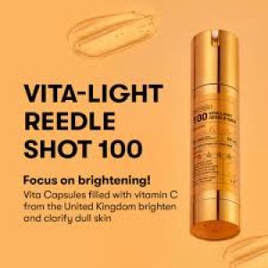 اسنس ضدلک و روشن کننده پوست صورت ریدل شات Reedle Shot مدل Vita-Light 100 حجم 50 میلی لیتر