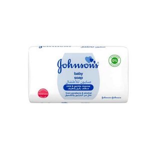 صابون بچه جانسون Johnson’s مدل Mild & Gentle بسته 6 عددی وزن 125*6 گرم