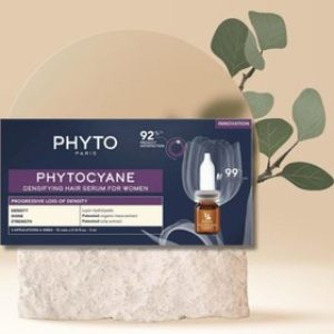 سرم ضد ریزش و تقویت مو زنانه فیتو Phyto مدل Phytocyane 92% بسته 12 عددی 5 میلی لیتری