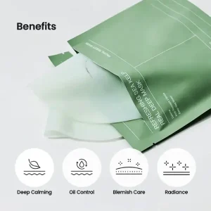 ماسک ورقه ای صورت Biodance مدل Refreshing Sea (جلبک دریایی) بسته 4 عددی